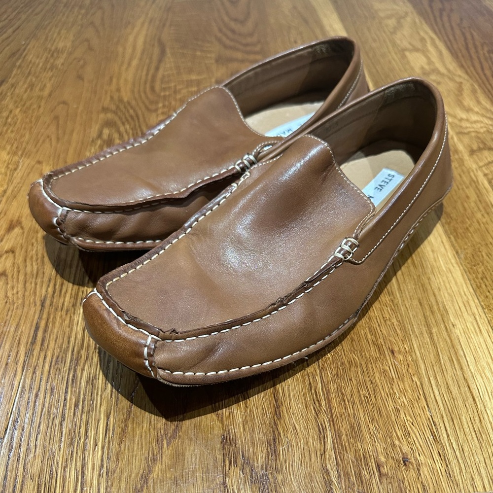 Men’s Brown Leather Loafers